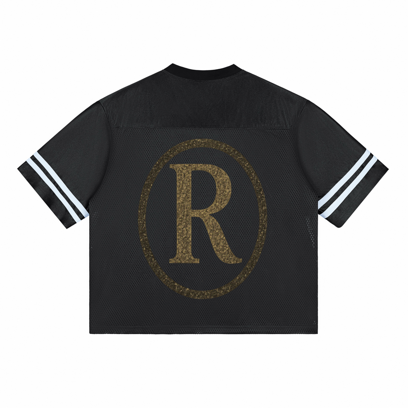 Flowers,Taped,Mesh,T-Shirt,Jersey