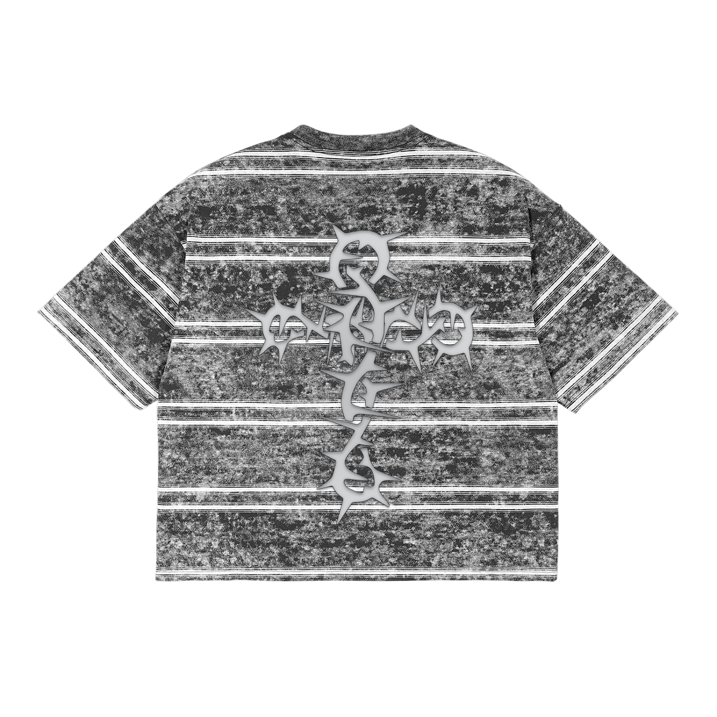 Punk Kid Stripe Boxy T-Shirt