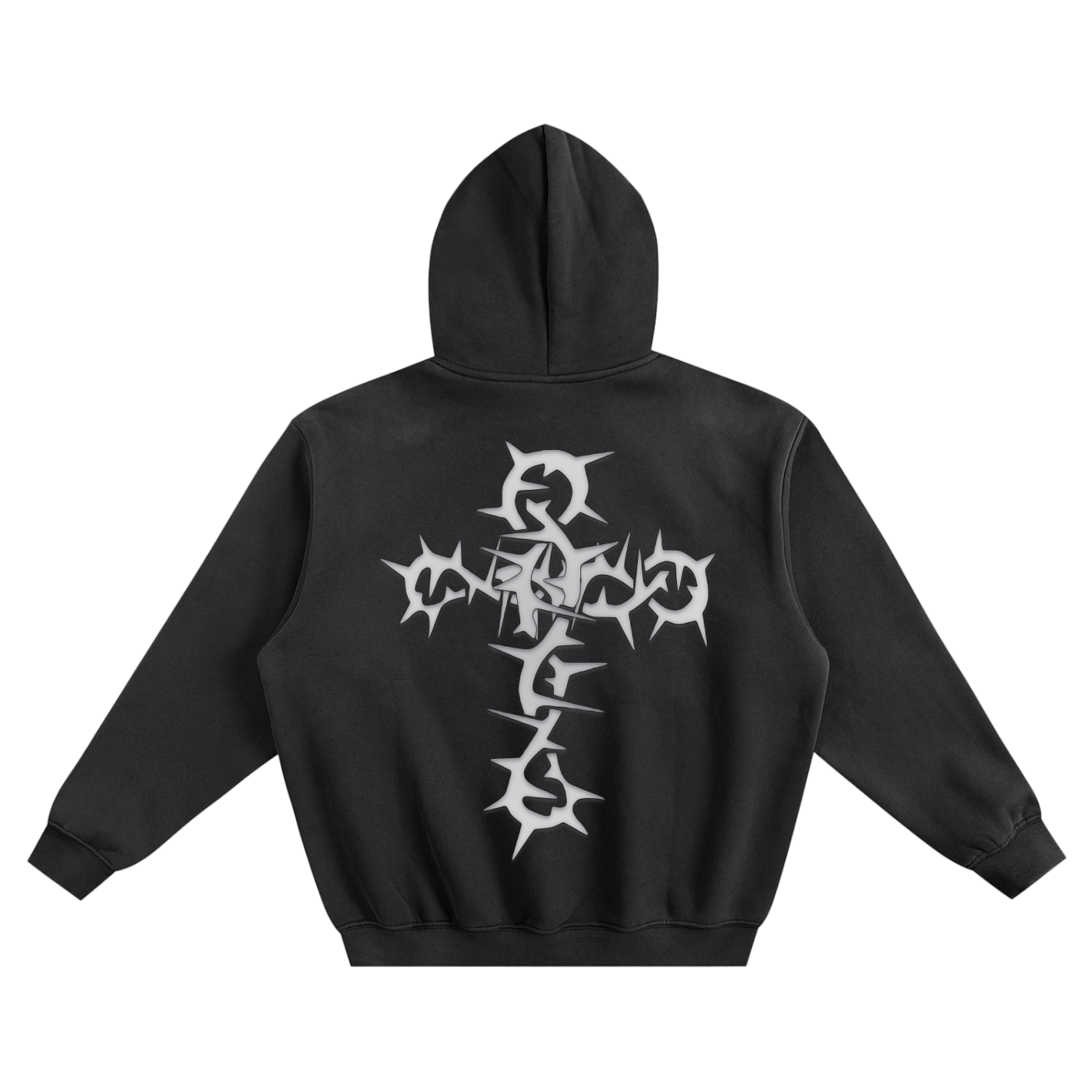 Ruberta Fleeced Boxy Hoodie