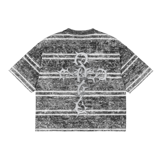 Punk Kid Stripe Boxy T-shirt