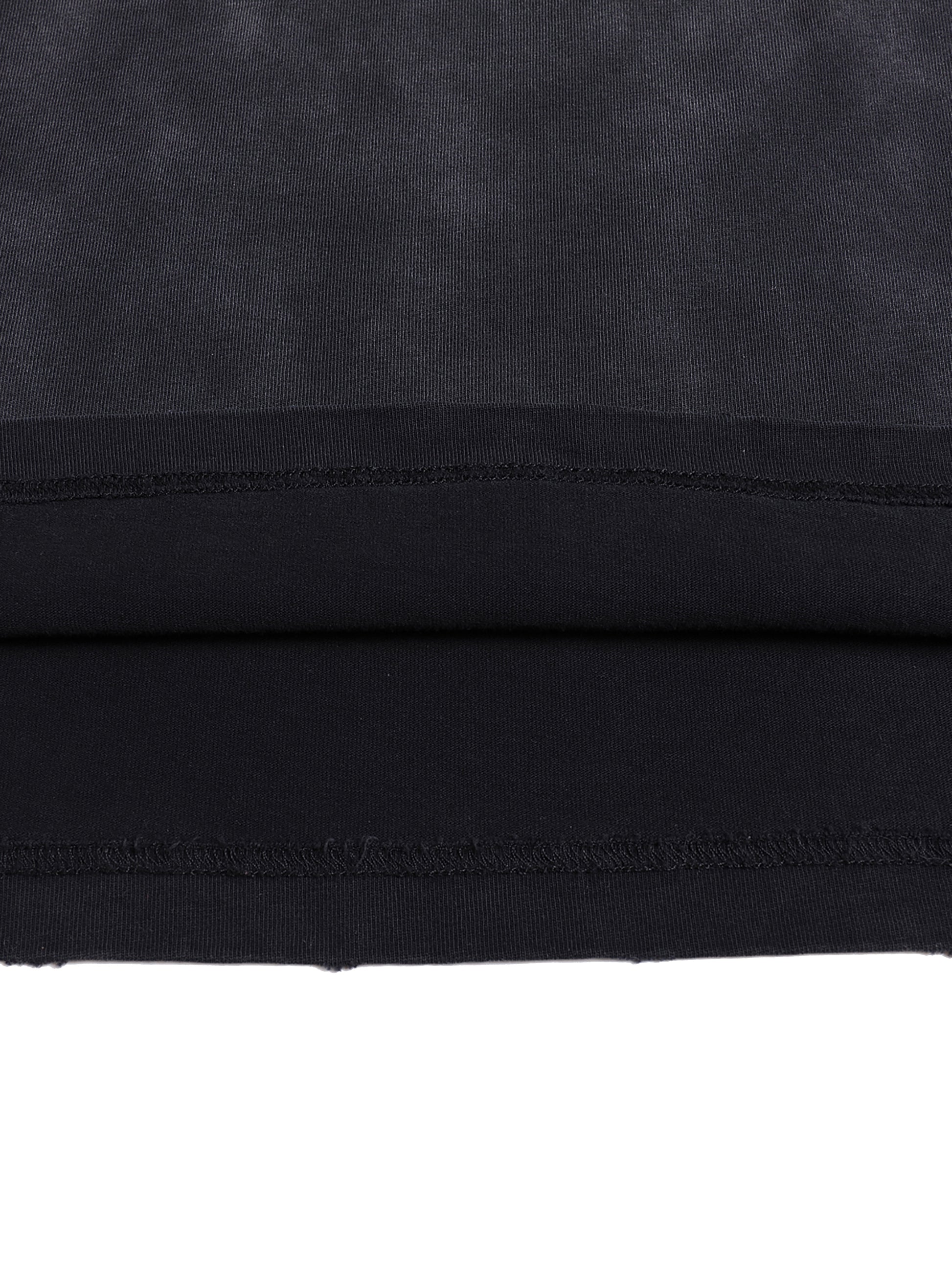 Green knight,Vintage Washed,Hand-frayed,Black,Ruberta